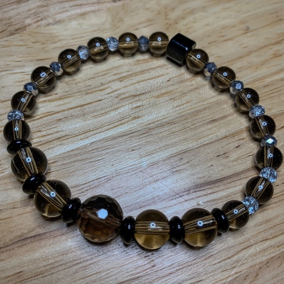 Smokey Quartz Healing Bracelet - Picture 3 of 4